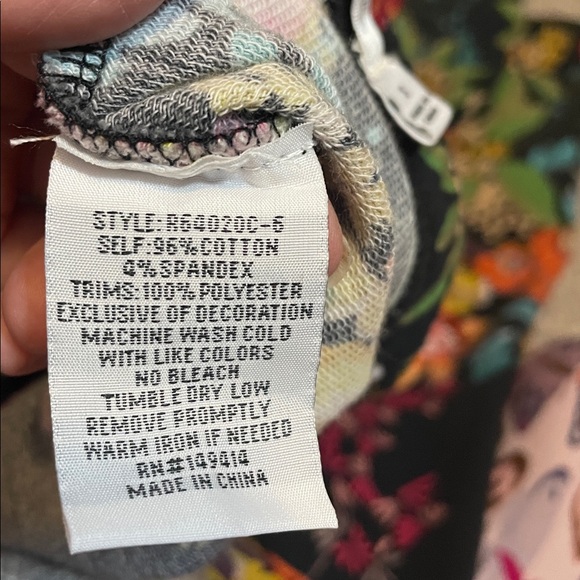 Johnny Was Floral Print Leggings - Picture 5 of 5